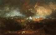 Joseph Mallord William Turner The Fifth Plague of Egypt Sweden oil painting artist